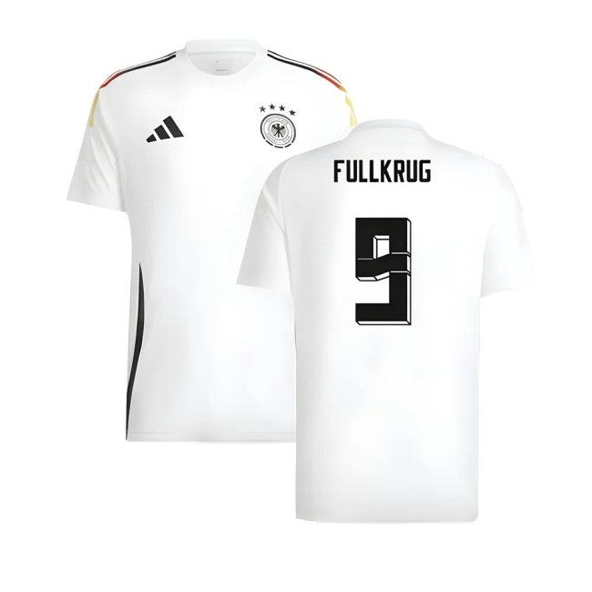 2024-2025 Germany Home Fan Shirt (Fullkrug 9)-SoccerKits Hub | Buy Soccer Jerseys Online
